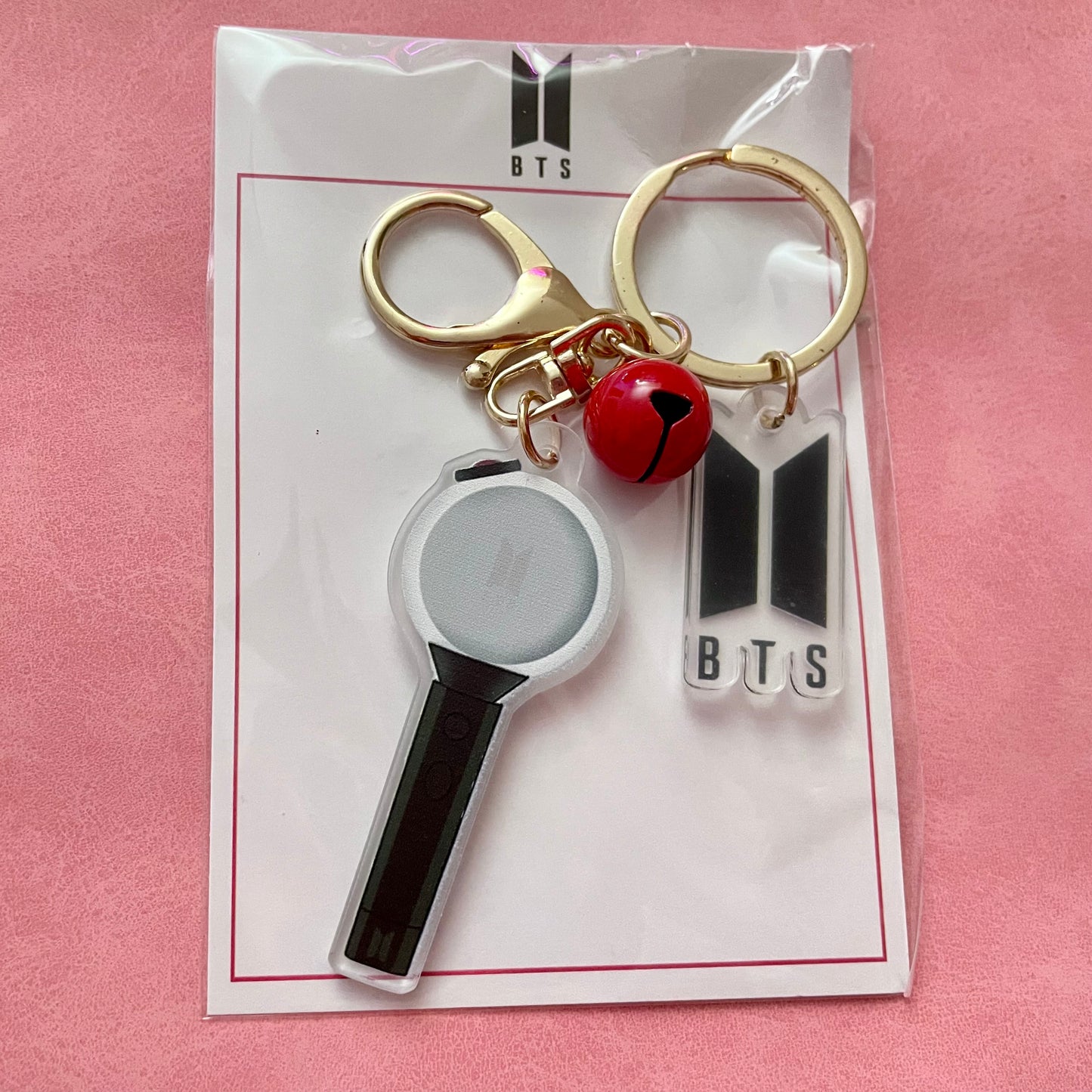 KPOP Light Stick Keyring (BTS, TXT, Twice, Blackpink, Stray Kids, Red Velvet)