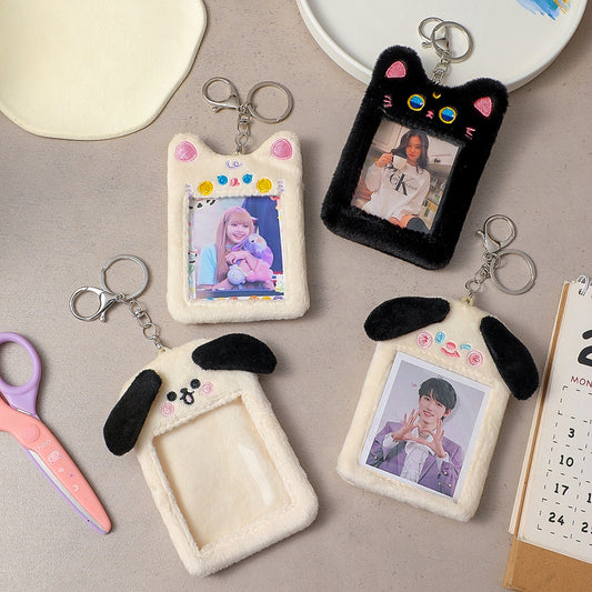 KPOP Plush Photocard Holder