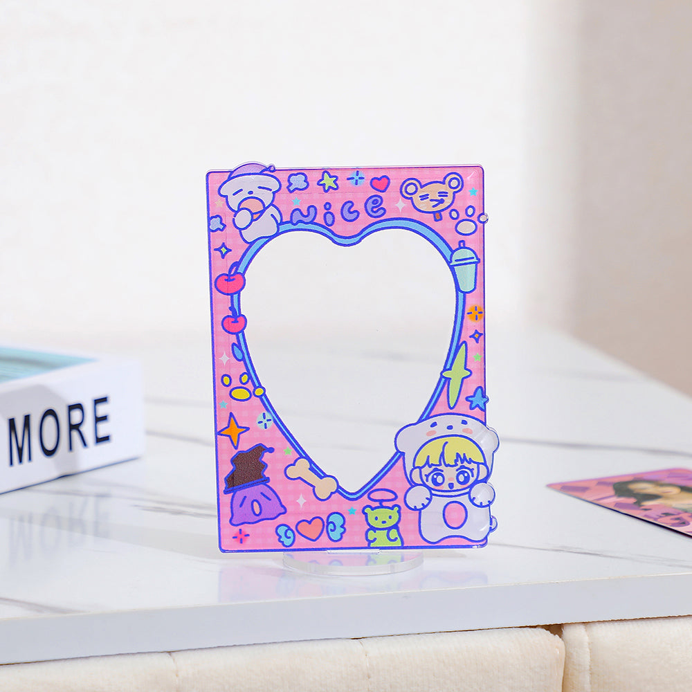 Kawaii Korean Acrylic Photocard Frames