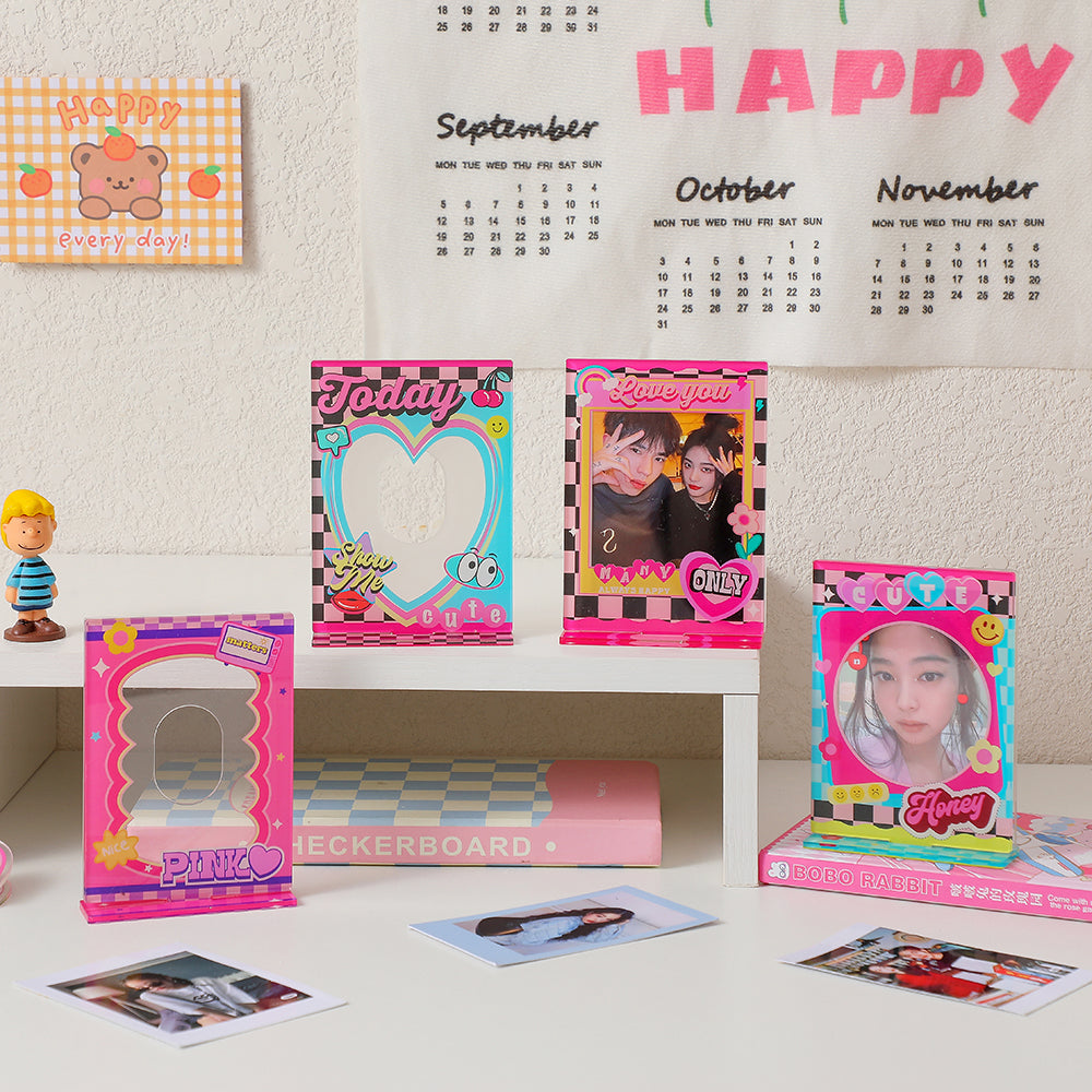 Kawaii Colourful KPOP Photocard Frames