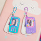 Kawaii Y2K Retro Phone Photo Keychain