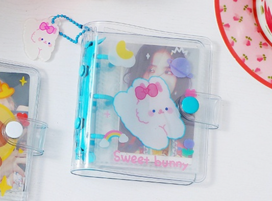 Kawaii Blue Bunny Collect Book - KPOP Binder