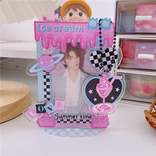 Kawaii Ice Cream Acrylic Photocard Frame