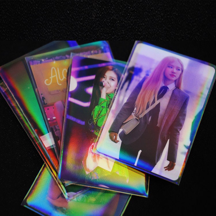 Clear KPOP Photocard Sleeves (Holographic)