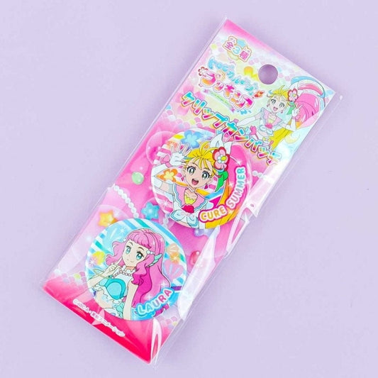 PreCure Badge Set - Tropical Rouge! Pretty Cure Summer