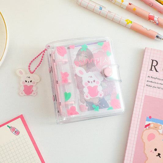 Pink Bunny Clear Collect Book