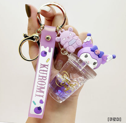 Licensed Sanrio Liquid Keychains